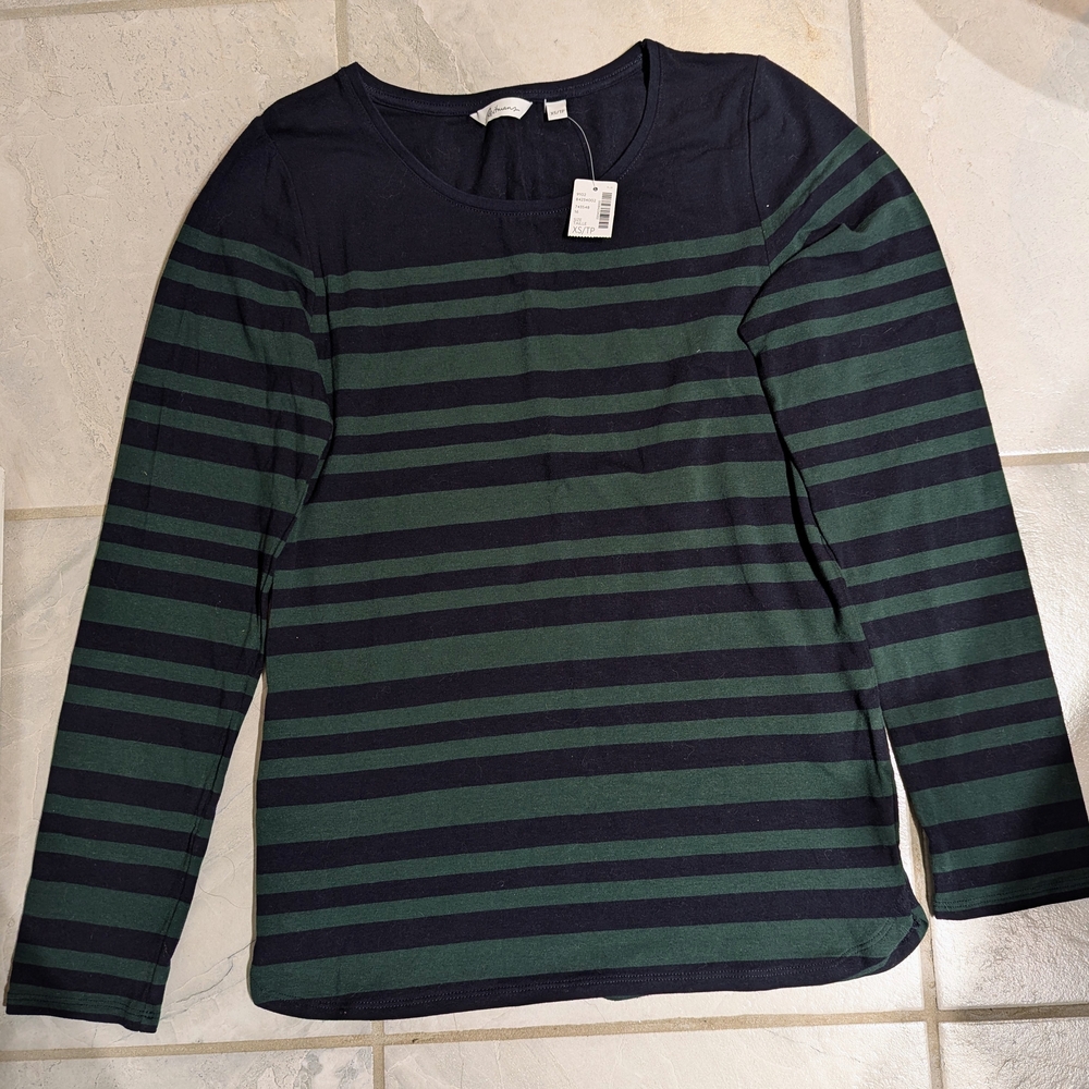 NWT Reitmans Women's Striped Long Sleeve